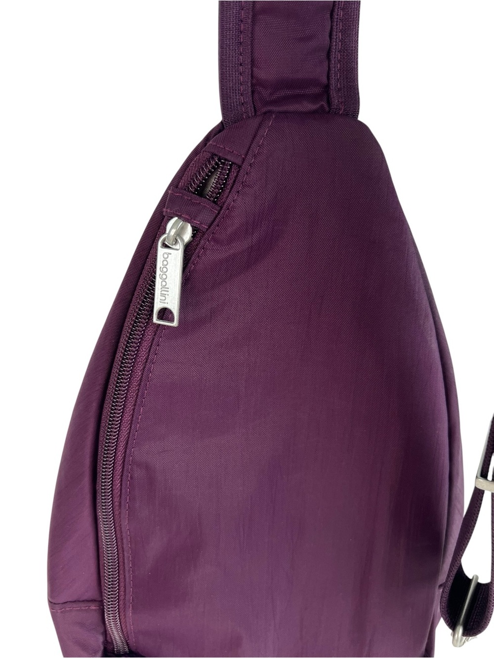 Baggallini Anti Theft Sling Crossbody Backpack RFID Purple NWT Travel Bag Plum - Picture 3 of 7